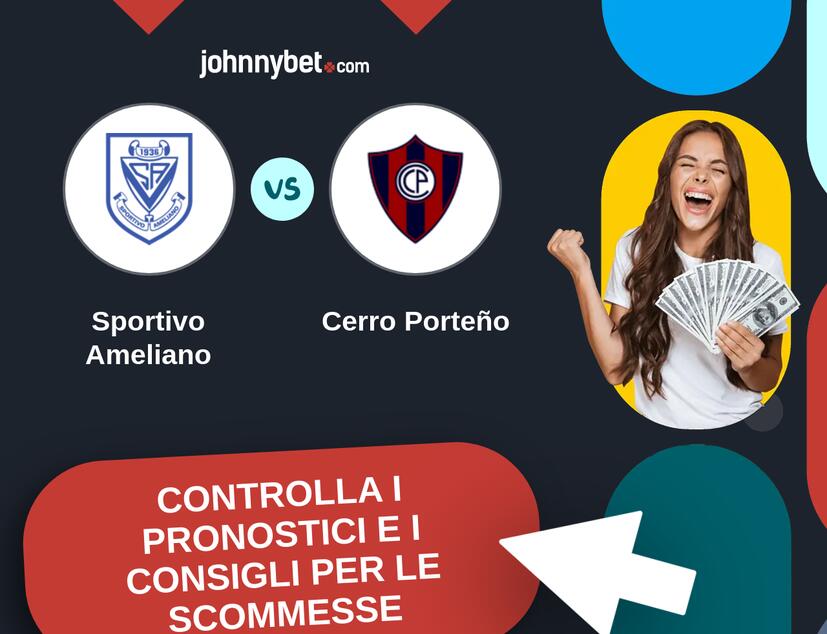 Sportivo Ameliano - Cerro Porteño Pronostici e Consigli Scommesse