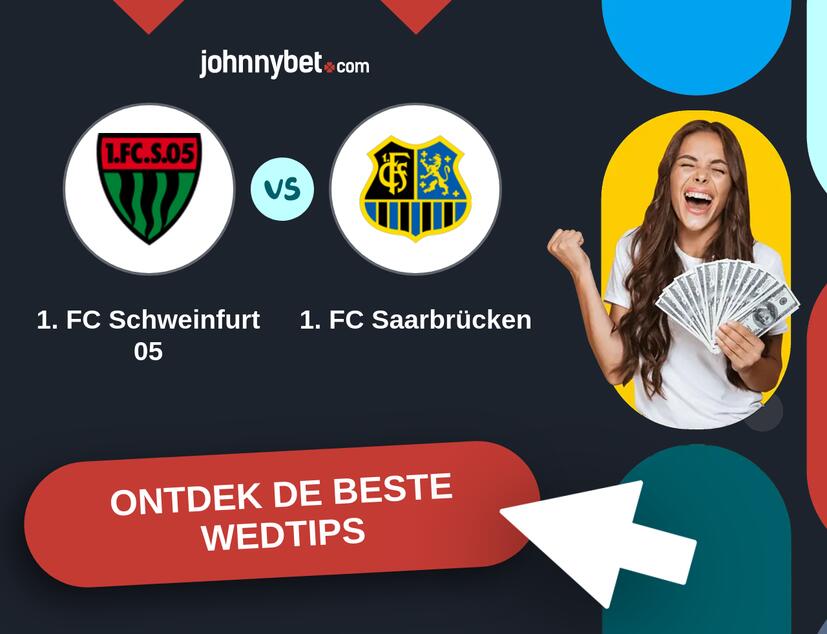 1. FC Schweinfurt 05 - 1. FC Saarbrücken Analyses en Wedtips