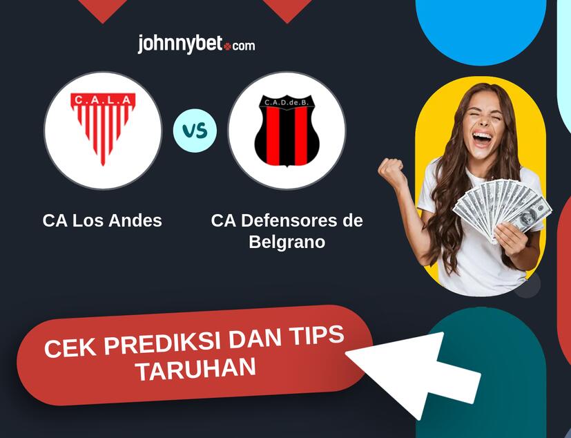 CA Los Andes - CA Defensores de Belgrano Prediksi dan Tips Taruhan