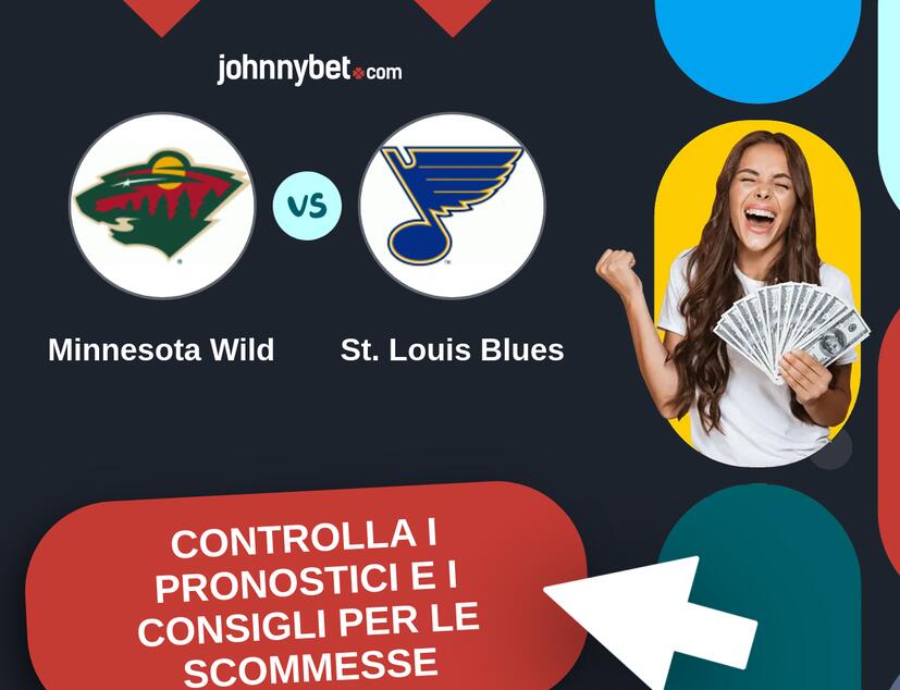 Minnesota Wild - St. Louis Blues Pronostici e Consigli Scommesse