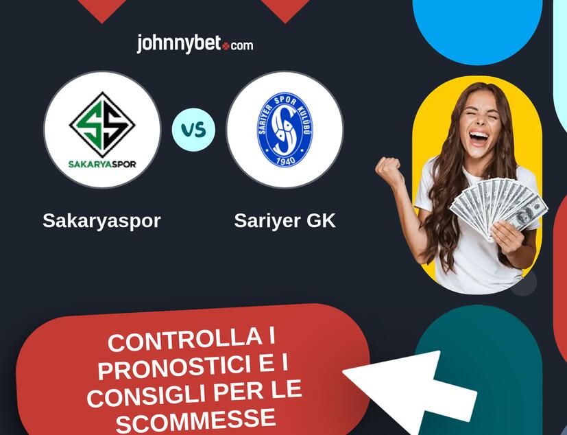 Sakaryaspor - Sariyer GK Pronostici e Consigli Scommesse