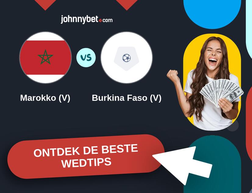 Marokko (V) - Burkina Faso (V) Analyses en Wedtips