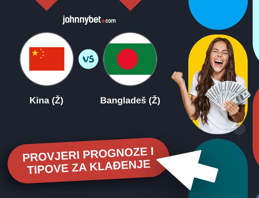 Kina (Ž) - Bangladeš (Ž) Tipovi i prognoze