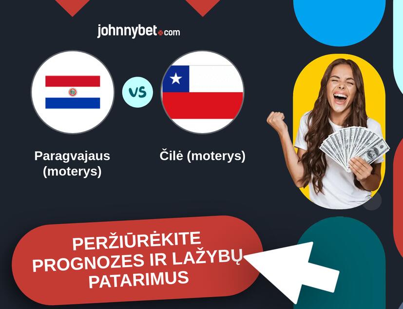 Paragvajaus (moterys) - Čilė (moterys) Prognozės ir Statymų Patarimai
