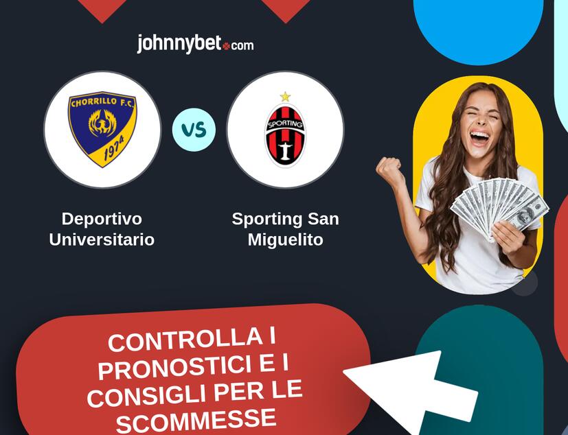 Deportivo Universitario - Sporting San Miguelito Pronostici e Consigli Scommesse