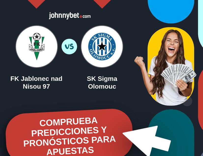 FK Jablonec nad Nisou 97 - SK Sigma Olomouc Pronósticos y Consejos de Apuestas