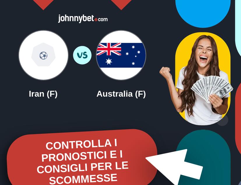 Iran (F) - Australia (F) Pronostici e Consigli Scommesse