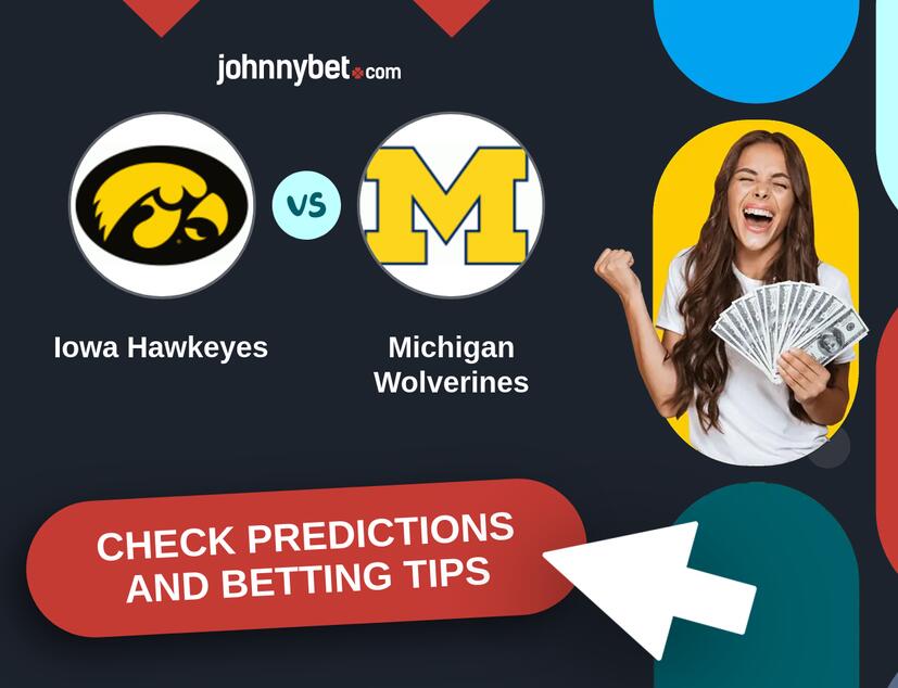 Iowa Hawkeyes - Michigan Wolverines Predictions and Betting Tips