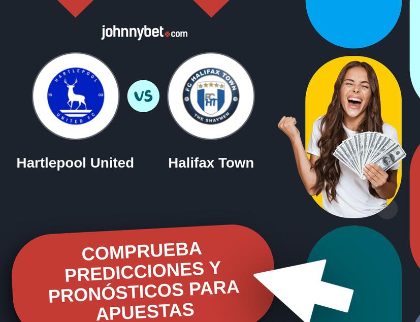 Hartlepool United - Halifax Town Pronósticos y Consejos de Apuestas
