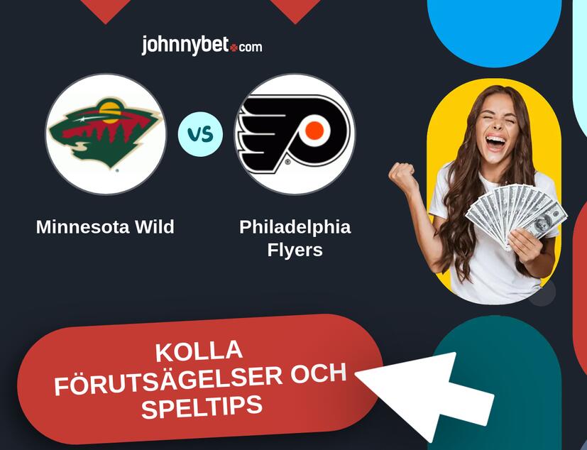 Minnesota Wild - Philadelphia Flyers Förutsägelser och Speltips