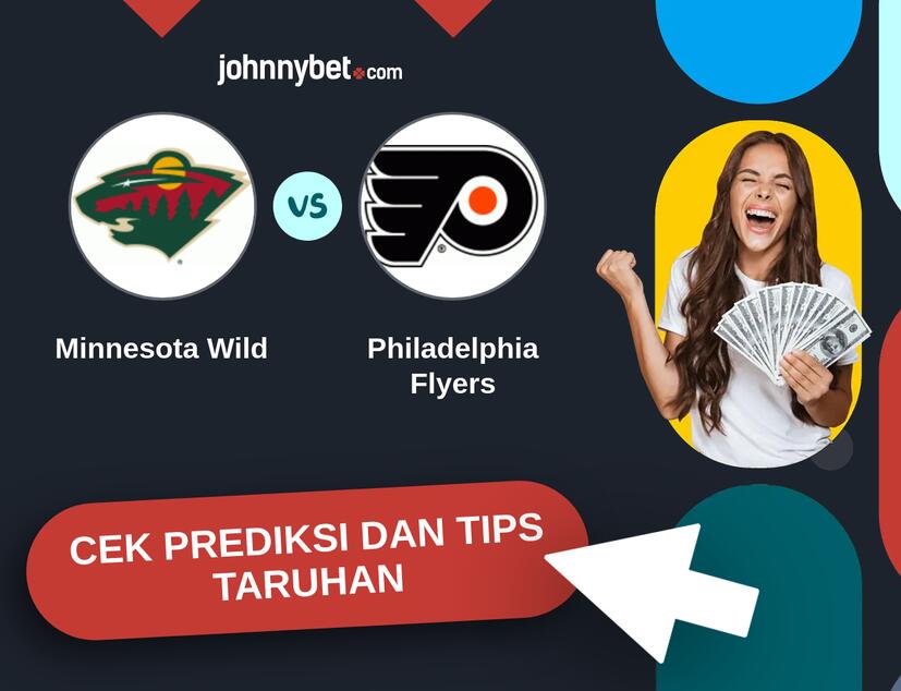 Minnesota Wild - Philadelphia Flyers Prediksi dan Tips Taruhan
