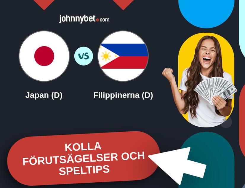 Japan (D) - Filippinerna (D) Förutsägelser och Speltips