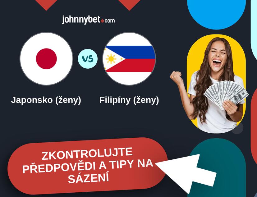 Japonsko (ženy) - Filipíny (ženy) Predikce a tipy na sázení.