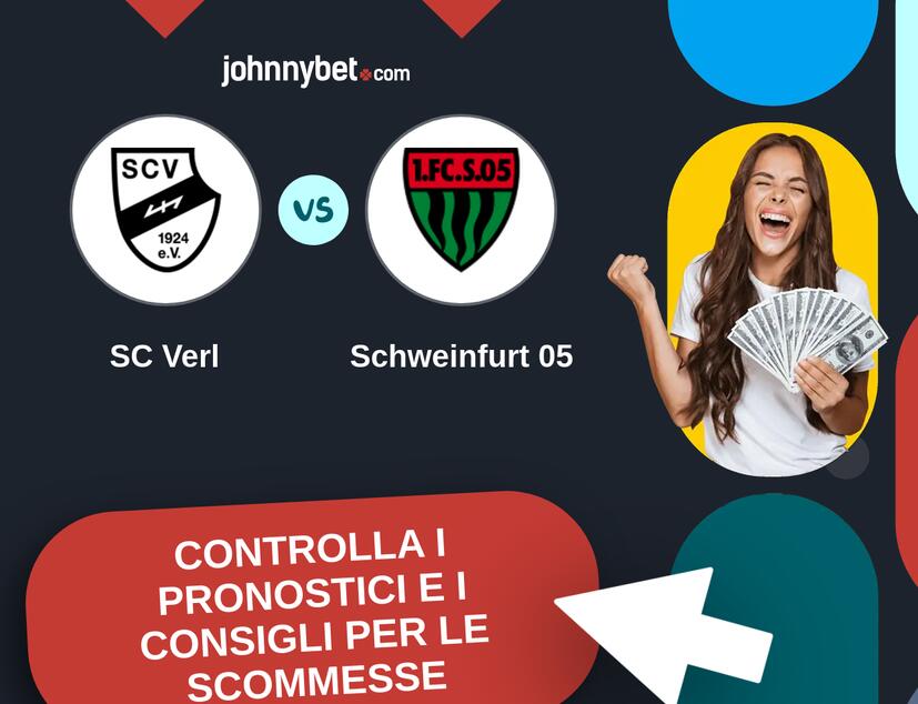 SC Verl - Schweinfurt 05 Pronostici e Consigli Scommesse