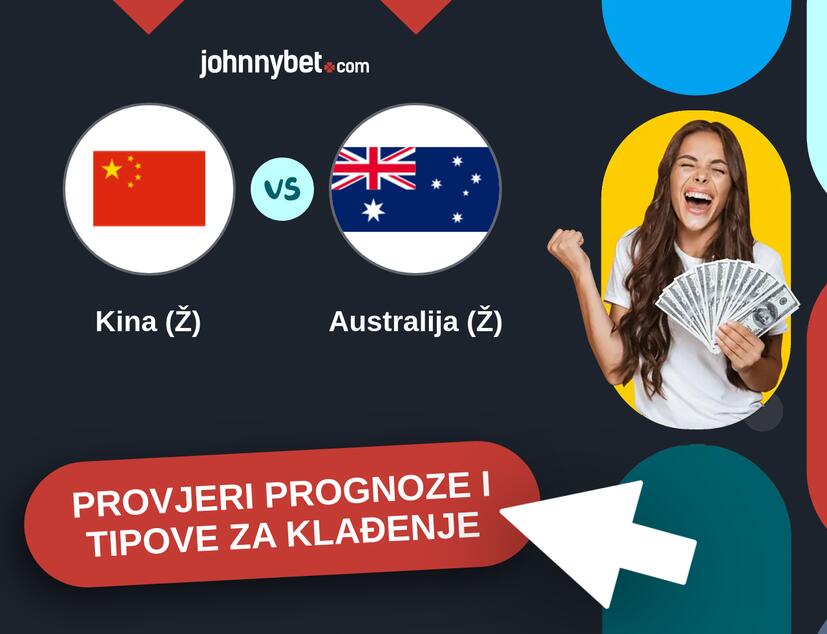 Kina (Ž) - Australija (Ž) Tipovi i prognoze