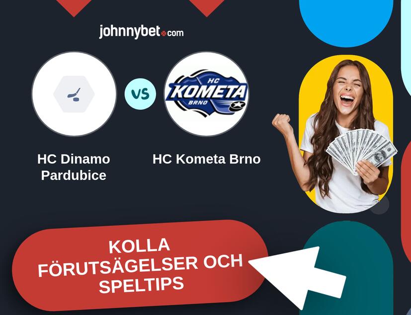 HC Dinamo Pardubice - HC Kometa Brno Förutsägelser och Speltips