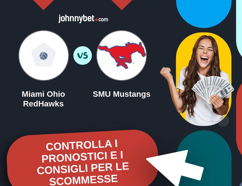 Miami Ohio RedHawks - SMU Mustangs Pronostici e Consigli Scommesse