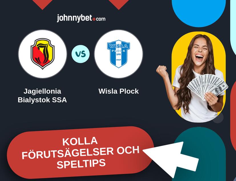 Jagiellonia Bialystok SSA - Wisla Plock Förutsägelser och Speltips