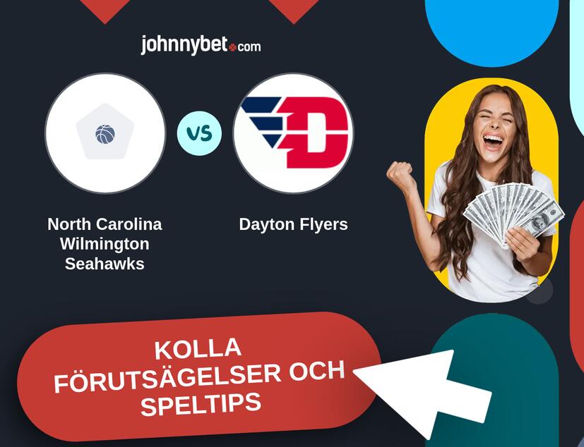 North Carolina Wilmington Seahawks - Dayton Flyers Förutsägelser och Speltips