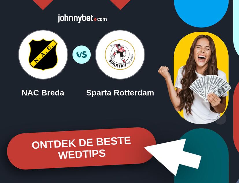 NAC Breda - Sparta Rotterdam Analyses en Wedtips
