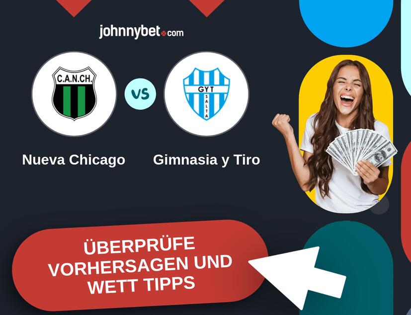 Nueva Chicago - Gimnasia y Tiro Vorhersagen und Wett Tipps