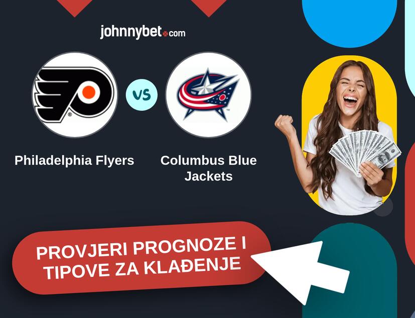 Philadelphia Flyers - Columbus Blue Jackets Tipovi i prognoze