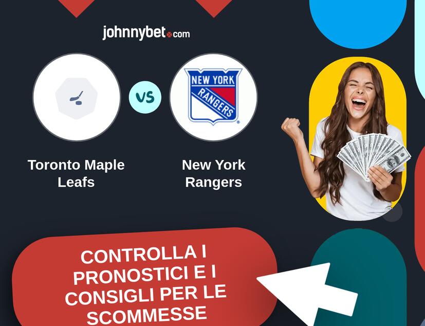 Toronto Maple Leafs - New York Rangers Pronostici e Consigli Scommesse