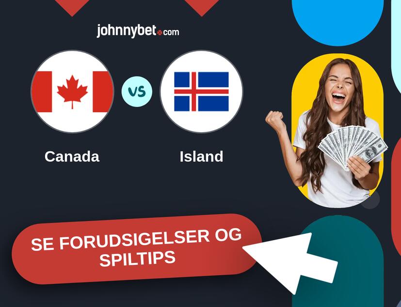 Canada - Island Forudsigelser og Spiltips