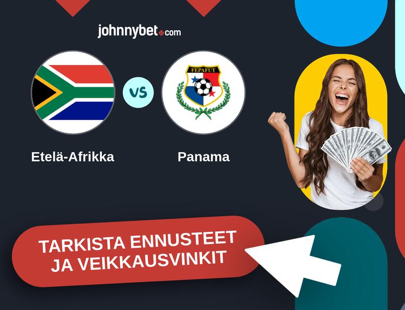 Etelä-Afrikka - Panama Ennusteet ja Vetovihjeet