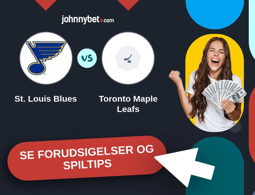 St. Louis Blues - Toronto Maple Leafs Forudsigelser og Spiltips