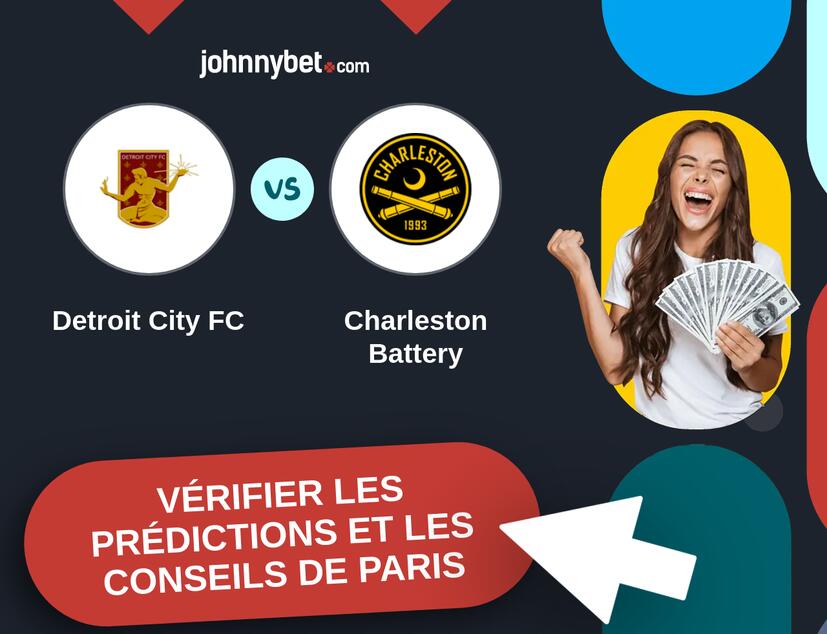 Detroit City FC - Charleston Battery Prédictions et Conseils de Paris