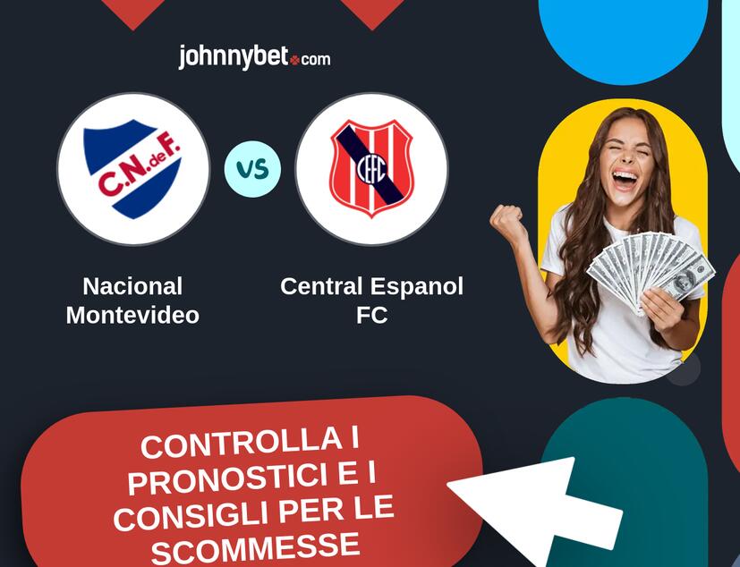 Nacional Montevideo - Central Espanol FC Pronostici e Consigli Scommesse