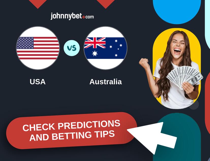 USA - Australia Predictions and Betting Tips