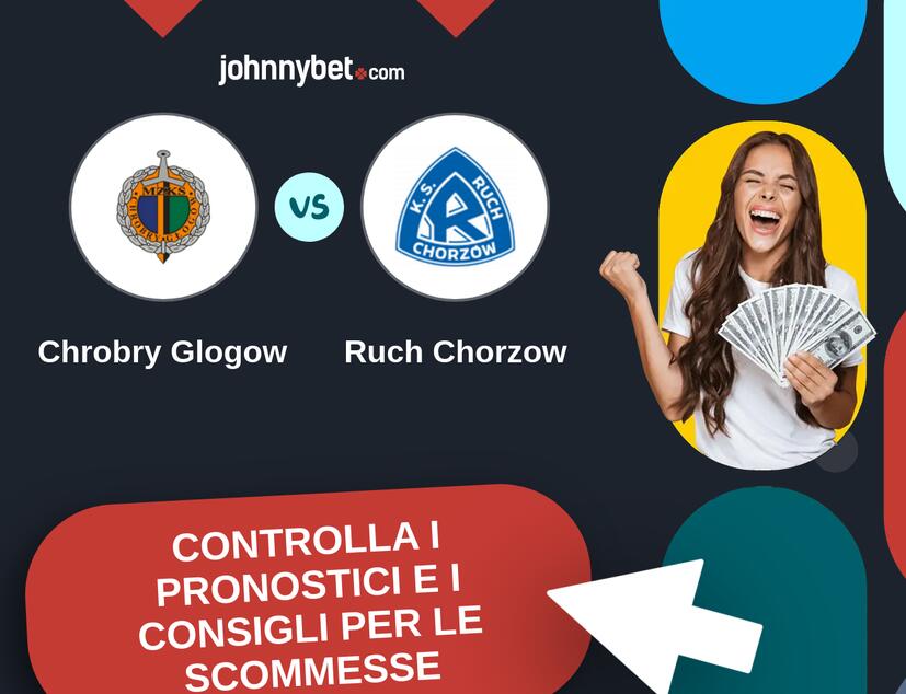 Chrobry Glogow - Ruch Chorzow Pronostici e Consigli Scommesse