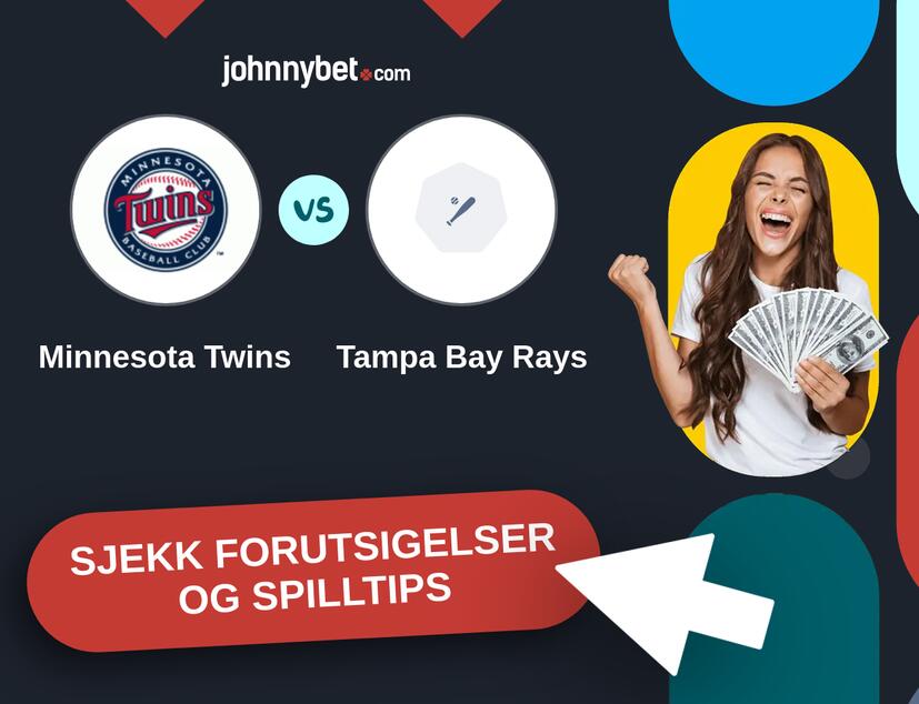 Minnesota Twins - Tampa Bay Rays Prediksjoner og Spilltips
