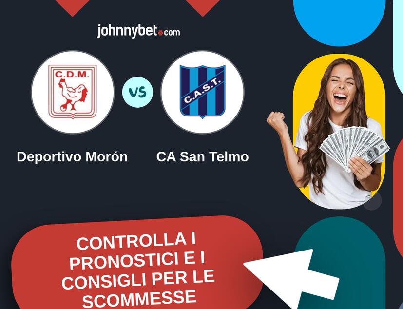 Deportivo Morón - CA San Telmo Pronostici e Consigli Scommesse