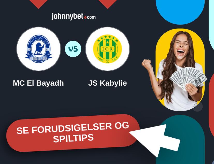 MC El Bayadh - JS Kabylie Forudsigelser og Spiltips