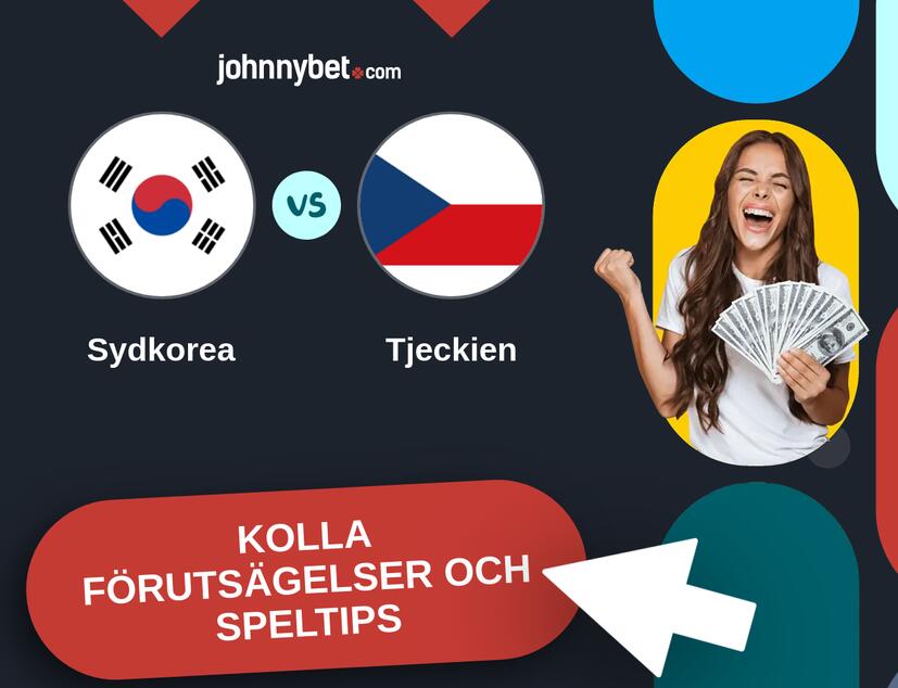 Sydkorea - Tjeckien Förutsägelser och Speltips