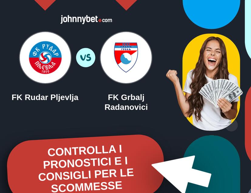 FK Rudar Pljevlja - FK Grbalj Radanovici Pronostici e Consigli Scommesse
