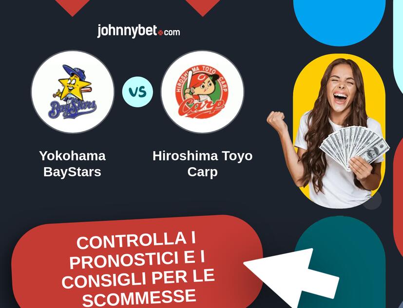 Yokohama BayStars - Hiroshima Toyo Carp Pronostici e Consigli Scommesse