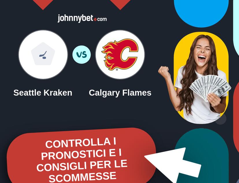 Seattle Kraken - Calgary Flames Pronostici e Consigli Scommesse