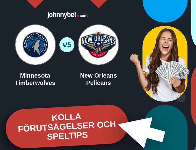 Minnesota Timberwolves - New Orleans Pelicans Förutsägelser och Speltips
