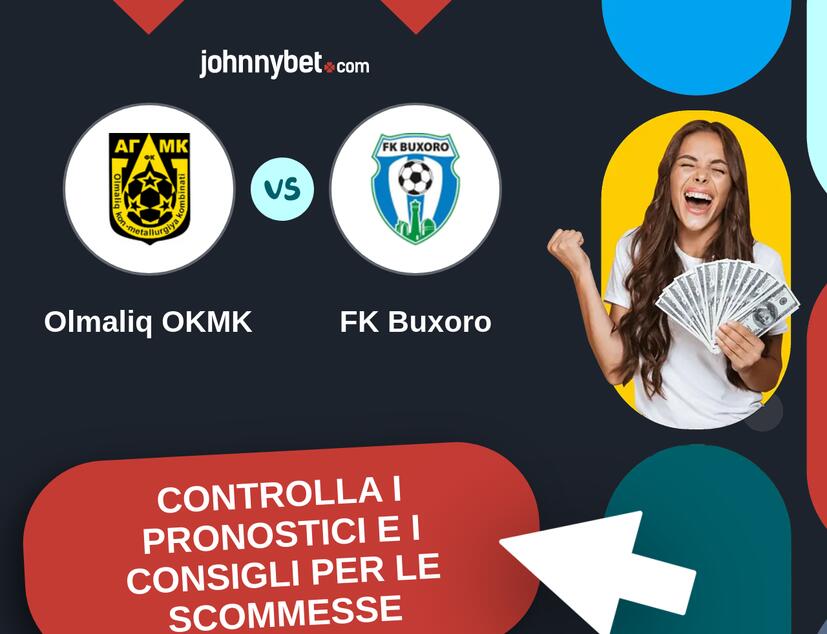 Olmaliq OKMK - FK Buxoro Pronostici e Consigli Scommesse
