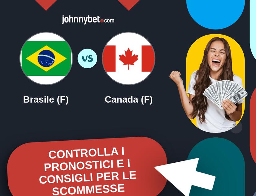 Brasile (F) - Canada (F) Pronostici e Consigli Scommesse