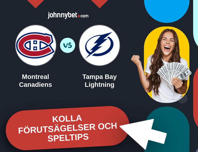 Montreal Canadiens - Tampa Bay Lightning Förutsägelser och Speltips