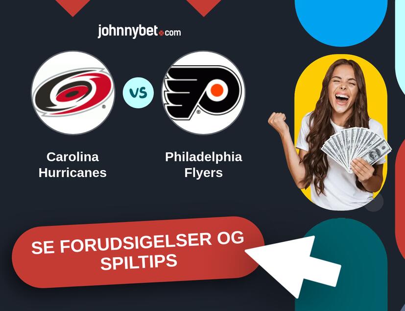 Carolina Hurricanes - Philadelphia Flyers Forudsigelser og Spiltips