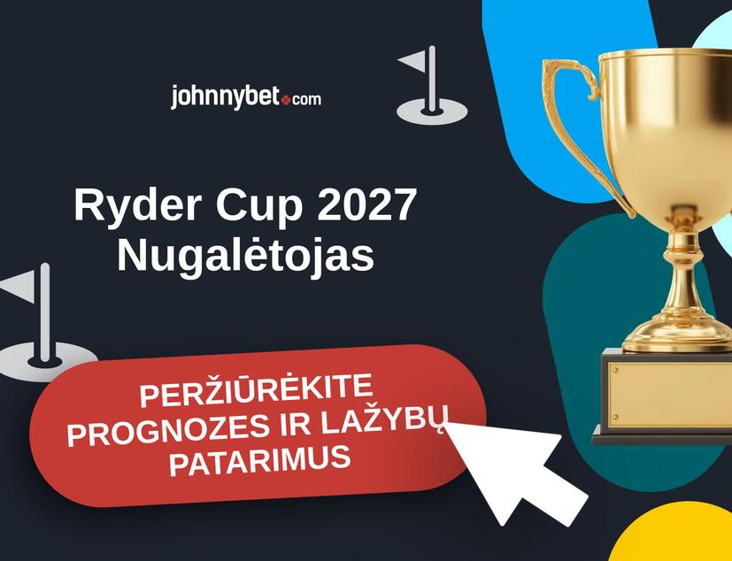 Ryder Cup 2027 Prognozės ir Statymų Patarimai