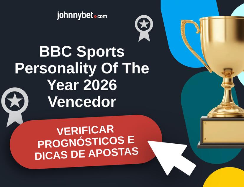 BBC Sports Personality Of The Year 2026 Prognósticos e Dicas de Apostas