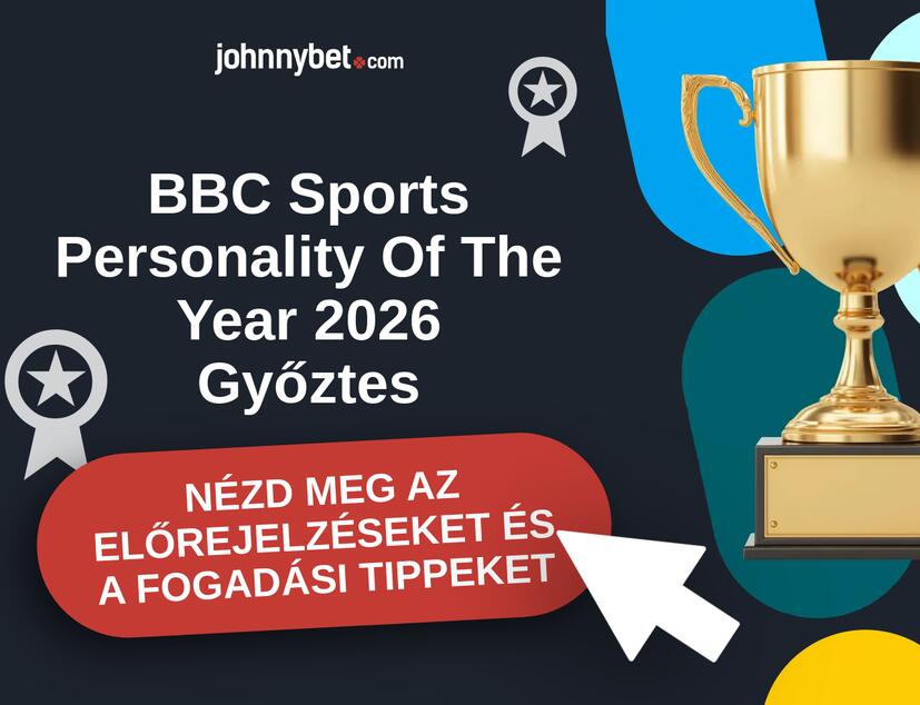 BBC Sports Personality Of The Year 2026 előrejelzések és fogadási tippek