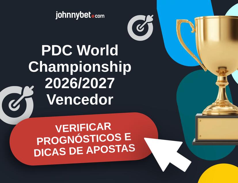 PDC World Championship 2026/2027 Prognósticos e Dicas de Apostas